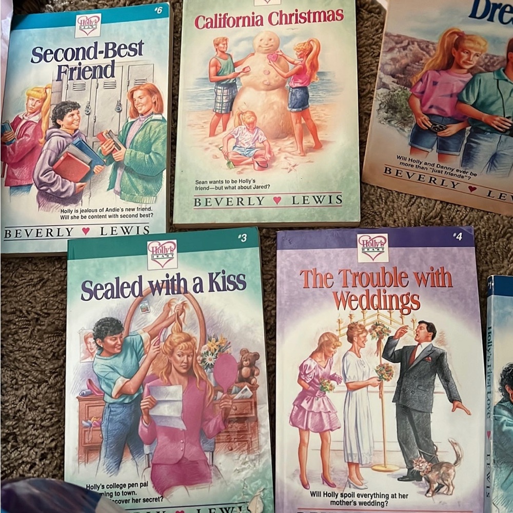 Holly’s Heart Beverly Lewis 6 Book set A Friend To Grow With 1-6